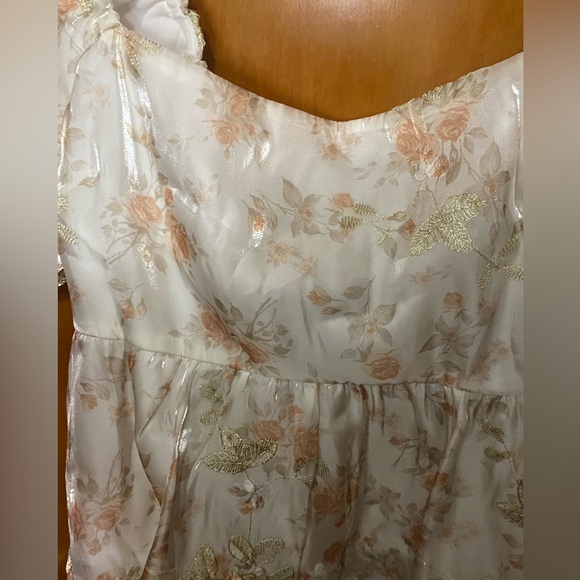 NWT-Altar’d State Penny Floral Babydoll top - Picture 9 of 12